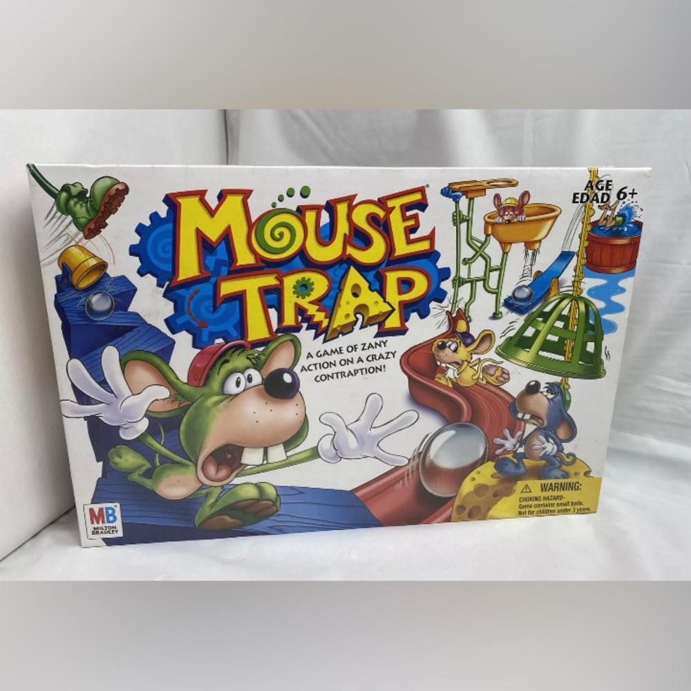 MOUSETRAP board game! 2005 edition-Brand New, Factory Sealed! Milton Bradley